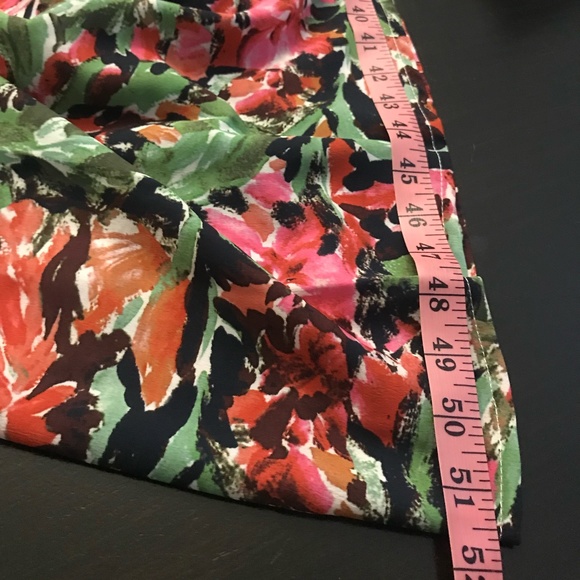 Water Color Floral Print Maxi Dress - Picture 15 of 15